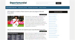 Desktop Screenshot of deportemundial.net