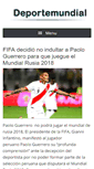 Mobile Screenshot of deportemundial.net